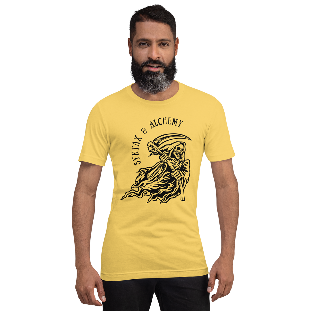 Grim Syntax | Airlume Cotton T-Shirt Women's T-Shirt Syntax & Alchemy   