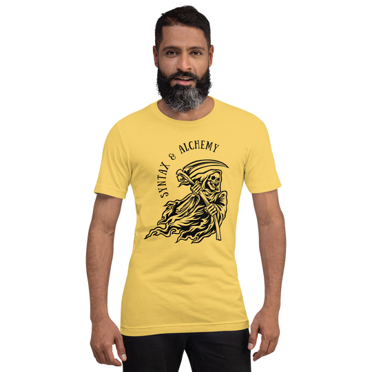 Grim Syntax | Airlume Cotton T-Shirt Women's T-Shirt Syntax & Alchemy   