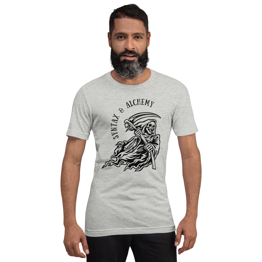 Grim Syntax | Airlume Cotton T-Shirt Women's T-Shirt Syntax & Alchemy   