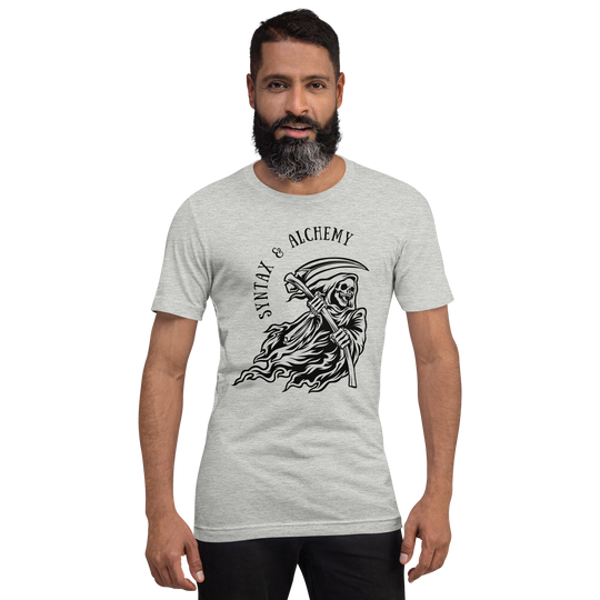 Grim Syntax | Airlume Cotton T-Shirt Women's T-Shirt Syntax & Alchemy   