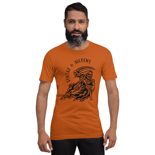 Grim Syntax | Airlume Cotton T-Shirt Women's T-Shirt Syntax & Alchemy   