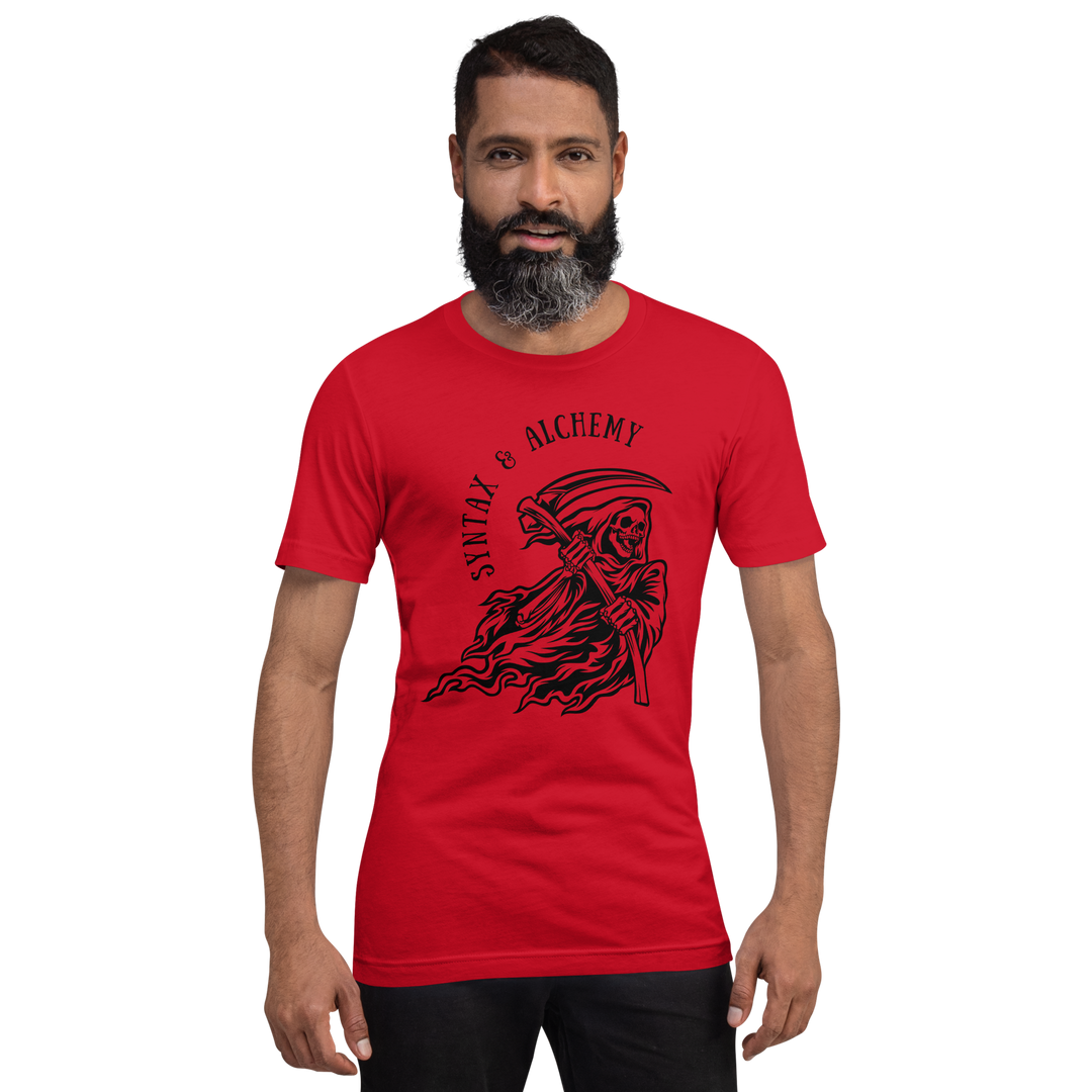 Grim Syntax | Airlume Cotton T-Shirt Women's T-Shirt Syntax & Alchemy   