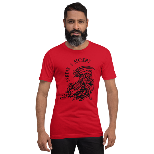 Grim Syntax | Airlume Cotton T-Shirt Women's T-Shirt Syntax & Alchemy   