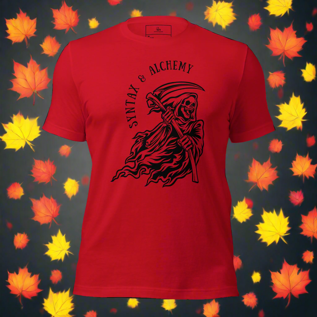 Grim Syntax | Airlume Cotton T-Shirt Women's T-Shirt Syntax & Alchemy   