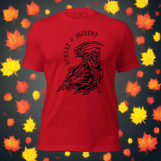 Grim Syntax | Airlume Cotton T-Shirt Women's T-Shirt Syntax & Alchemy   