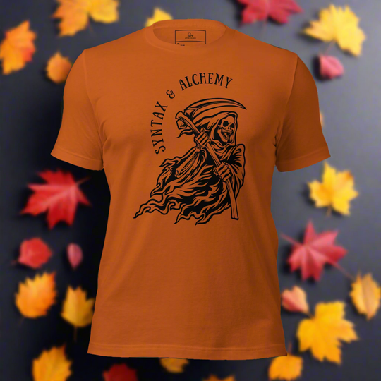 Grim Syntax | Airlume Cotton T-Shirt Women's T-Shirt Syntax & Alchemy   