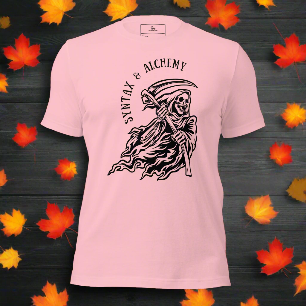 Grim Syntax | Airlume Cotton T-Shirt Women's T-Shirt Syntax & Alchemy   