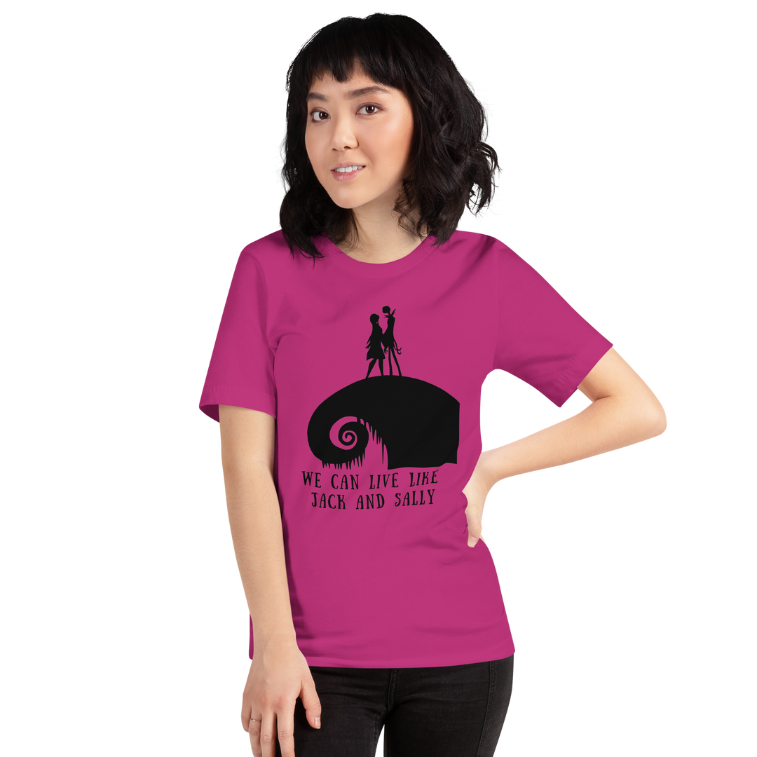 Jack & Sally | Airlume Cotton T-Shirt Women's T-Shirt Syntax & Alchemy   