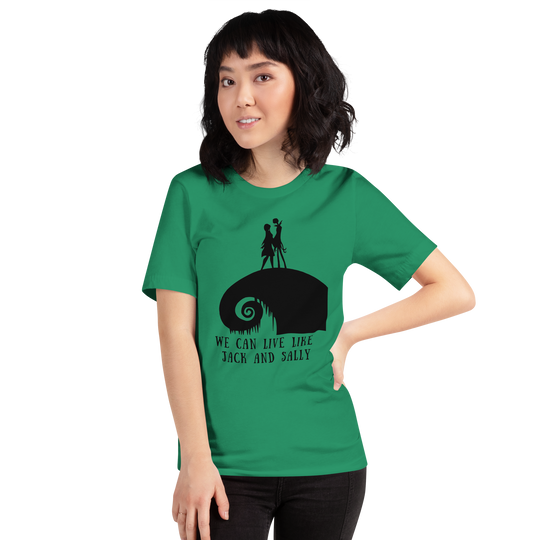 Jack & Sally | Airlume Cotton T-Shirt Women's T-Shirt Syntax & Alchemy   