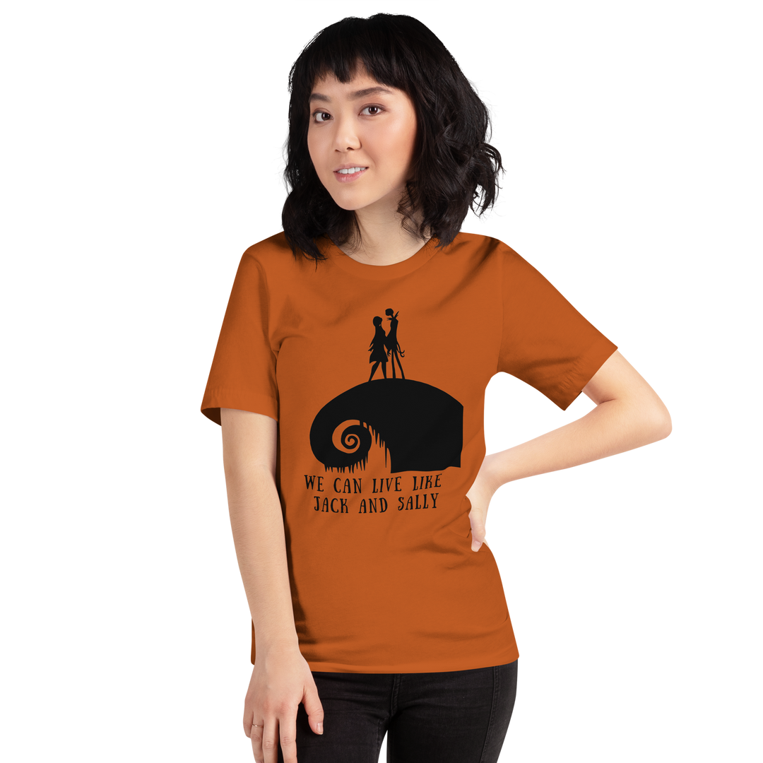 Jack & Sally | Airlume Cotton T-Shirt Women's T-Shirt Syntax & Alchemy   