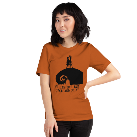 Jack & Sally | Airlume Cotton T-Shirt Women's T-Shirt Syntax & Alchemy   