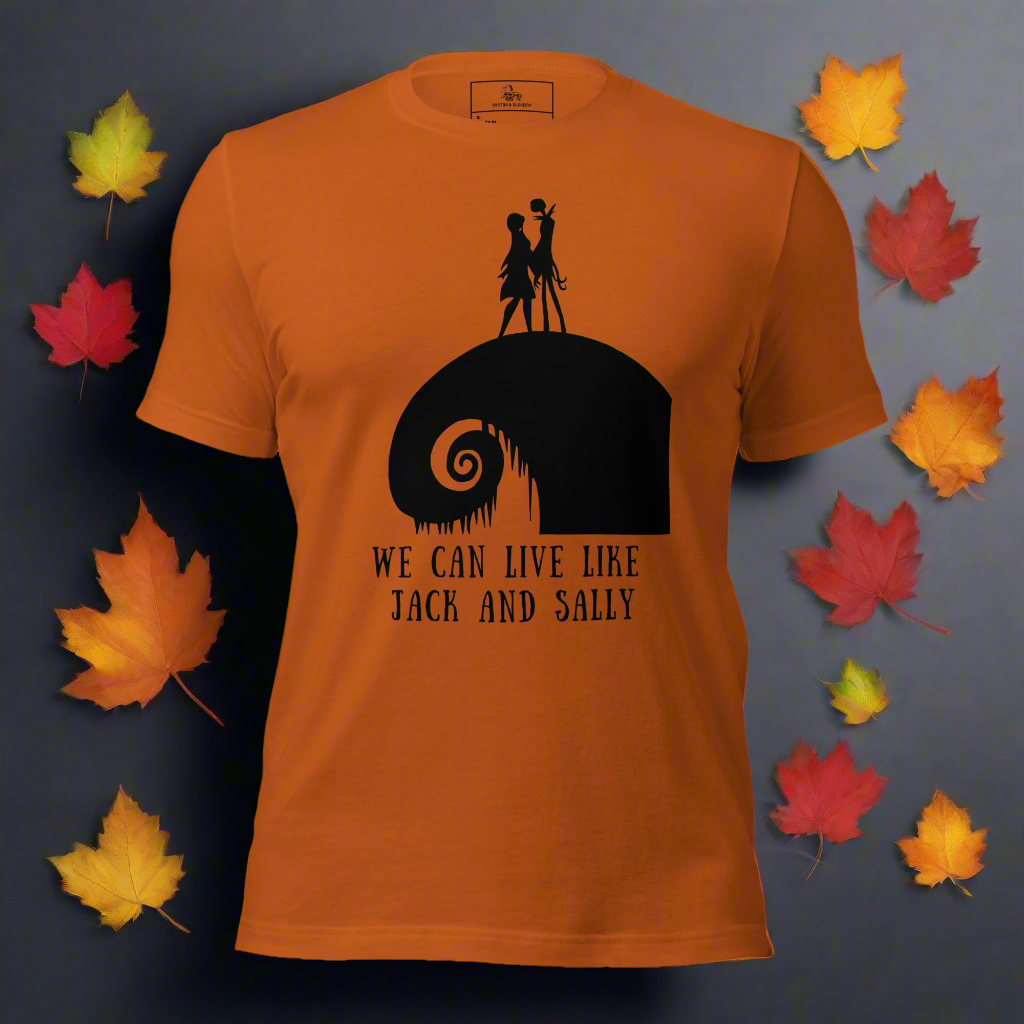 Jack & Sally | Airlume Cotton T-Shirt Women's T-Shirt Syntax & Alchemy Autumn S 