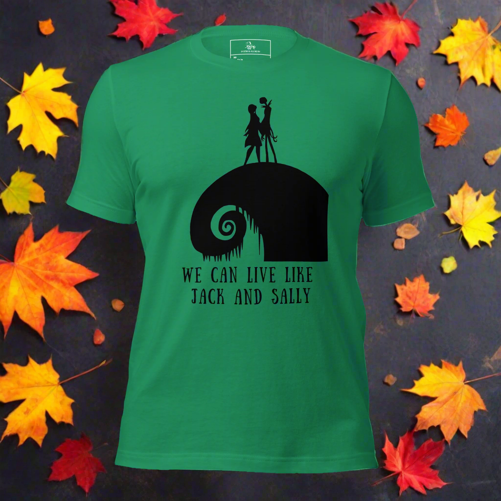 Jack & Sally | Airlume Cotton T-Shirt Women's T-Shirt Syntax & Alchemy Kelly S 