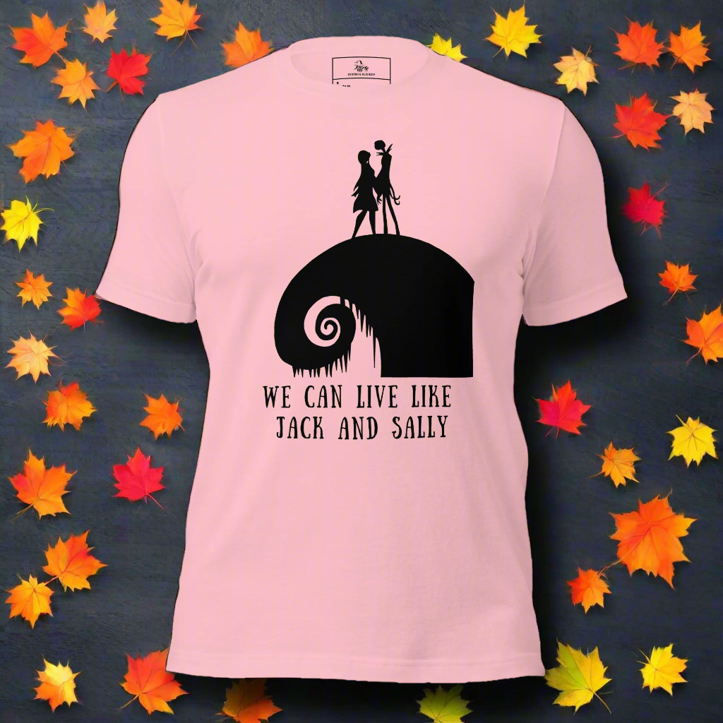 Jack & Sally | Airlume Cotton T-Shirt Women's T-Shirt Syntax & Alchemy Pink S 