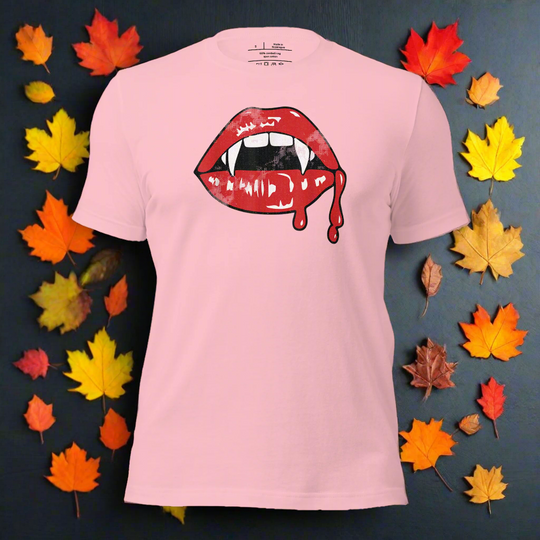 Vampire Kiss | Airlume Cotton T-Shirt - Syntax & Alchemy