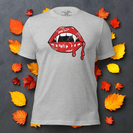 Vampire Kiss | Airlume Cotton T-Shirt - Syntax & Alchemy