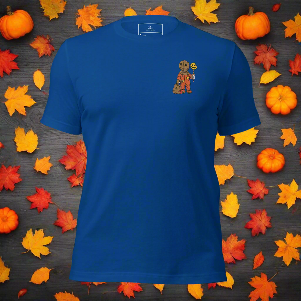 Samhain | Airlume Cotton T-Shirt | Embroidered - Syntax & Alchemy