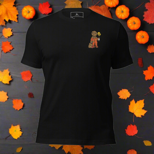 Samhain | Airlume Cotton T-Shirt | Embroidered - Syntax & Alchemy
