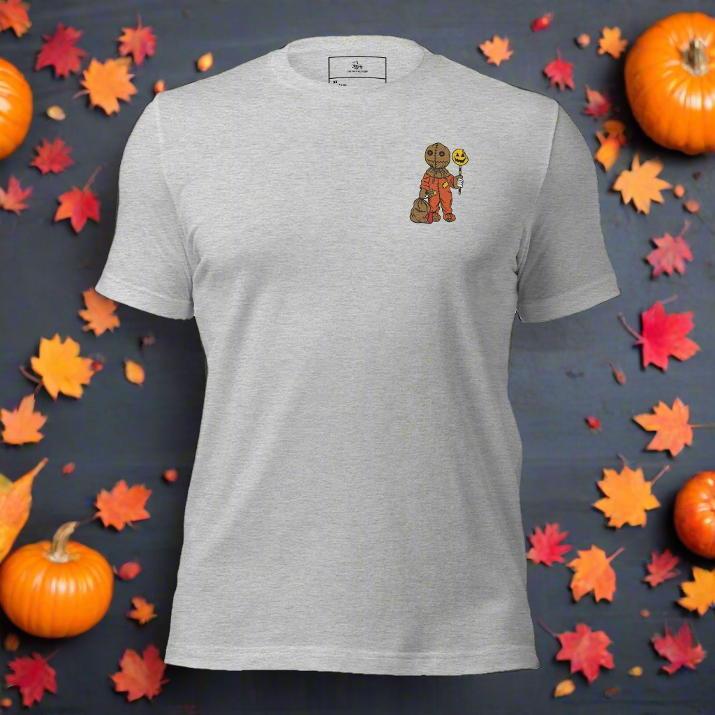 Samhain | Airlume Cotton T-Shirt | Embroidered - Syntax & Alchemy