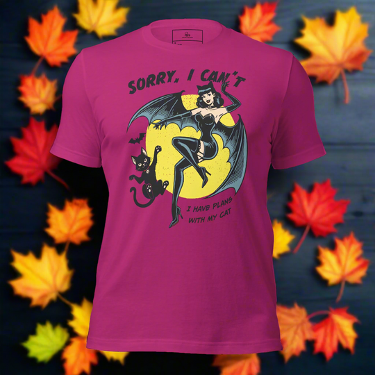 Sorry, I Can't | Airlume Cotton T-Shirt - Syntax & Alchemy