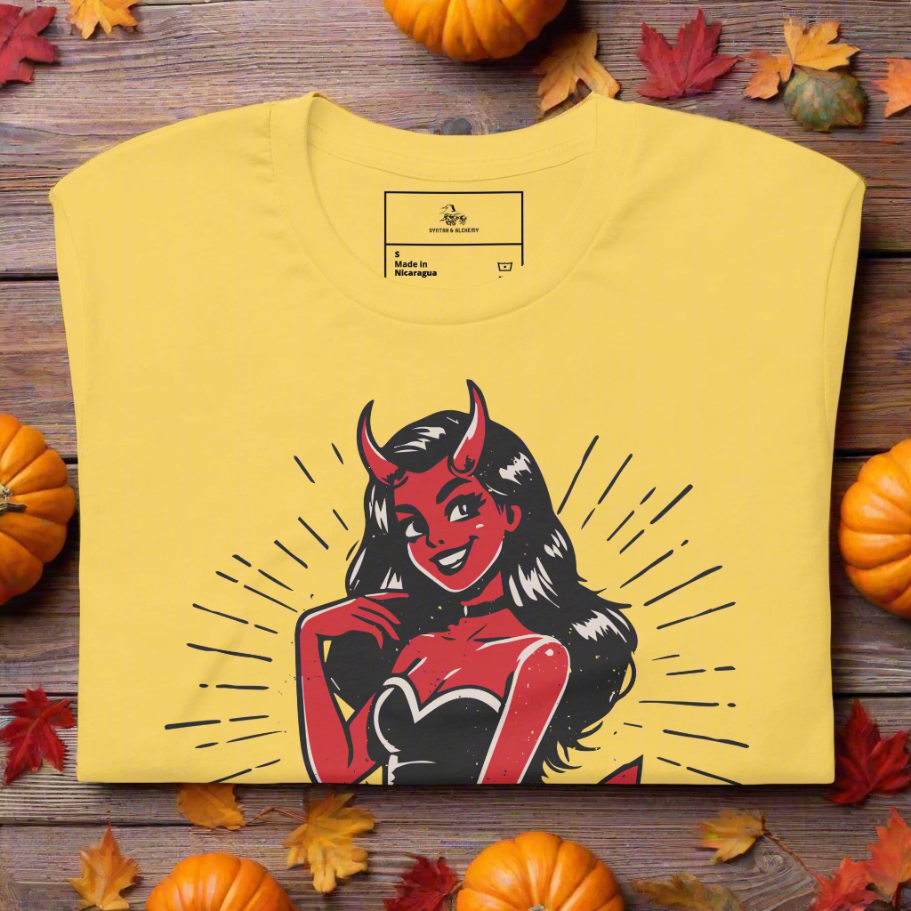 Wicked But Cute | Airlume Cotton T-Shirt - Syntax & Alchemy