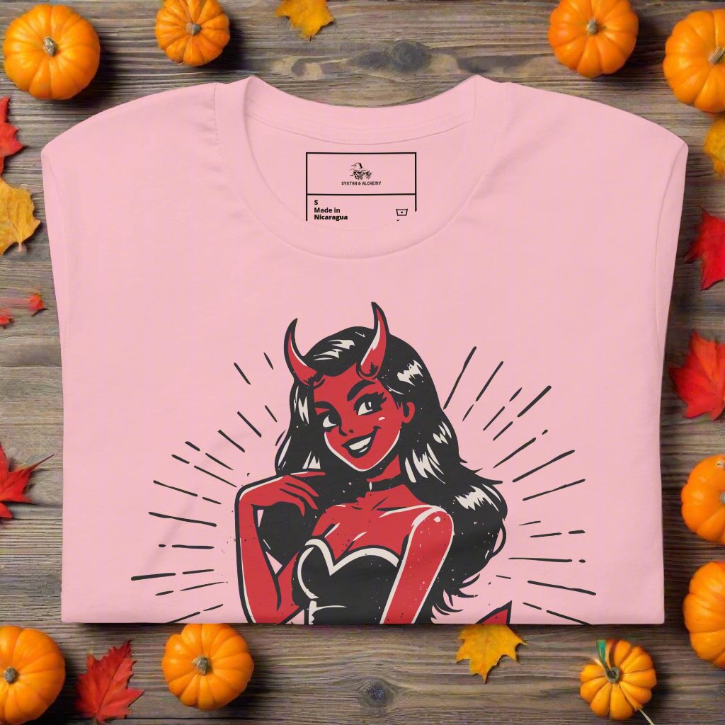 Wicked But Cute | Airlume Cotton T-Shirt - Syntax & Alchemy