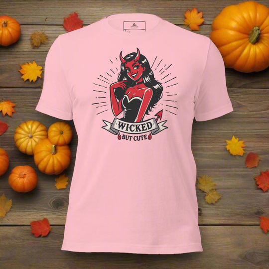 Wicked But Cute | Airlume Cotton T-Shirt - Syntax & Alchemy