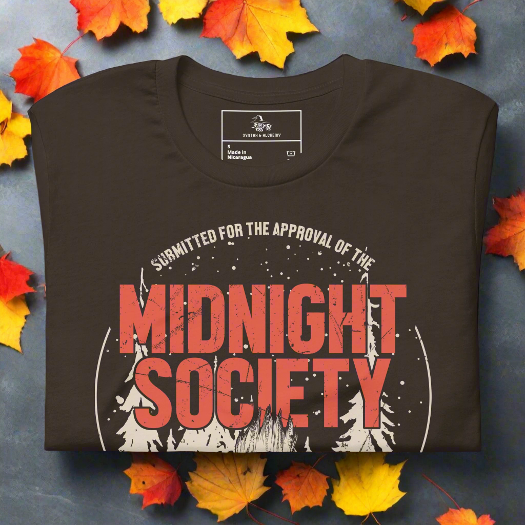 Midnight Society | Airlume Cotton T-Shirt - Syntax & Alchemy