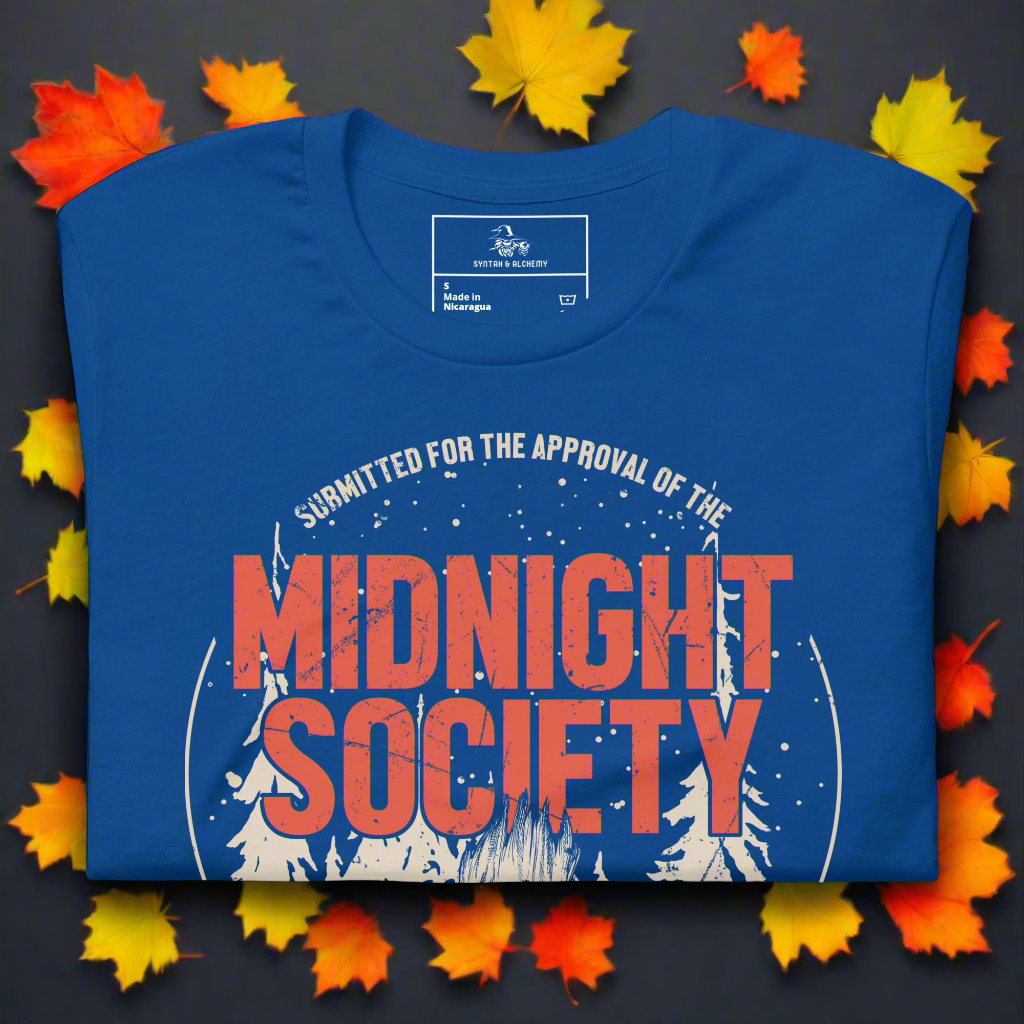 Midnight Society | Airlume Cotton T-Shirt - Syntax & Alchemy