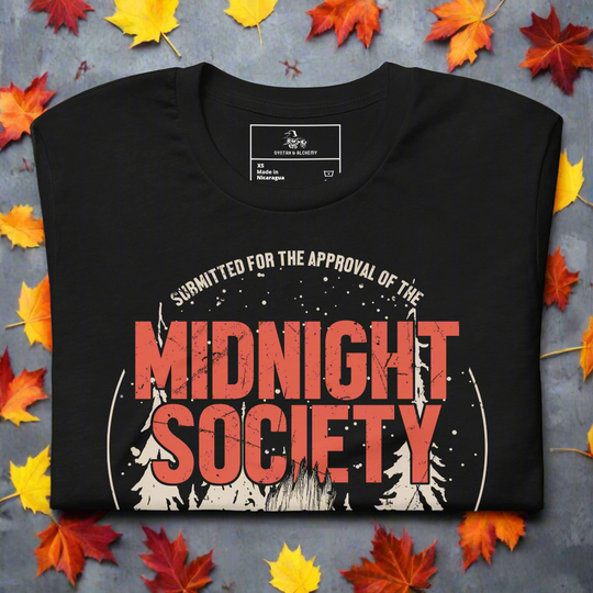 Midnight Society | Airlume Cotton T-Shirt - Syntax & Alchemy
