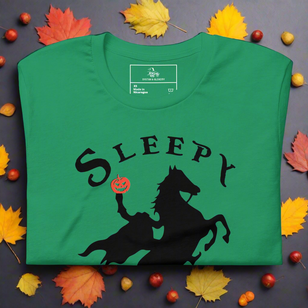 Sleepy Hollow Horseman | Airlume Cotton T-Shirt - Syntax & Alchemy