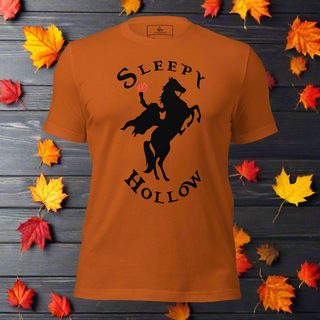 Sleepy Hollow Horseman | Airlume Cotton T-Shirt - Syntax & Alchemy