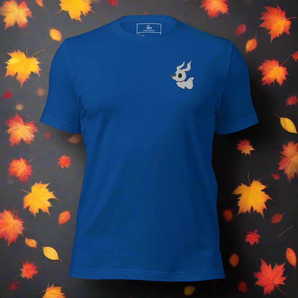 Zero | Airlume Cotton T-Shirt | Embroidered - Syntax & Alchemy