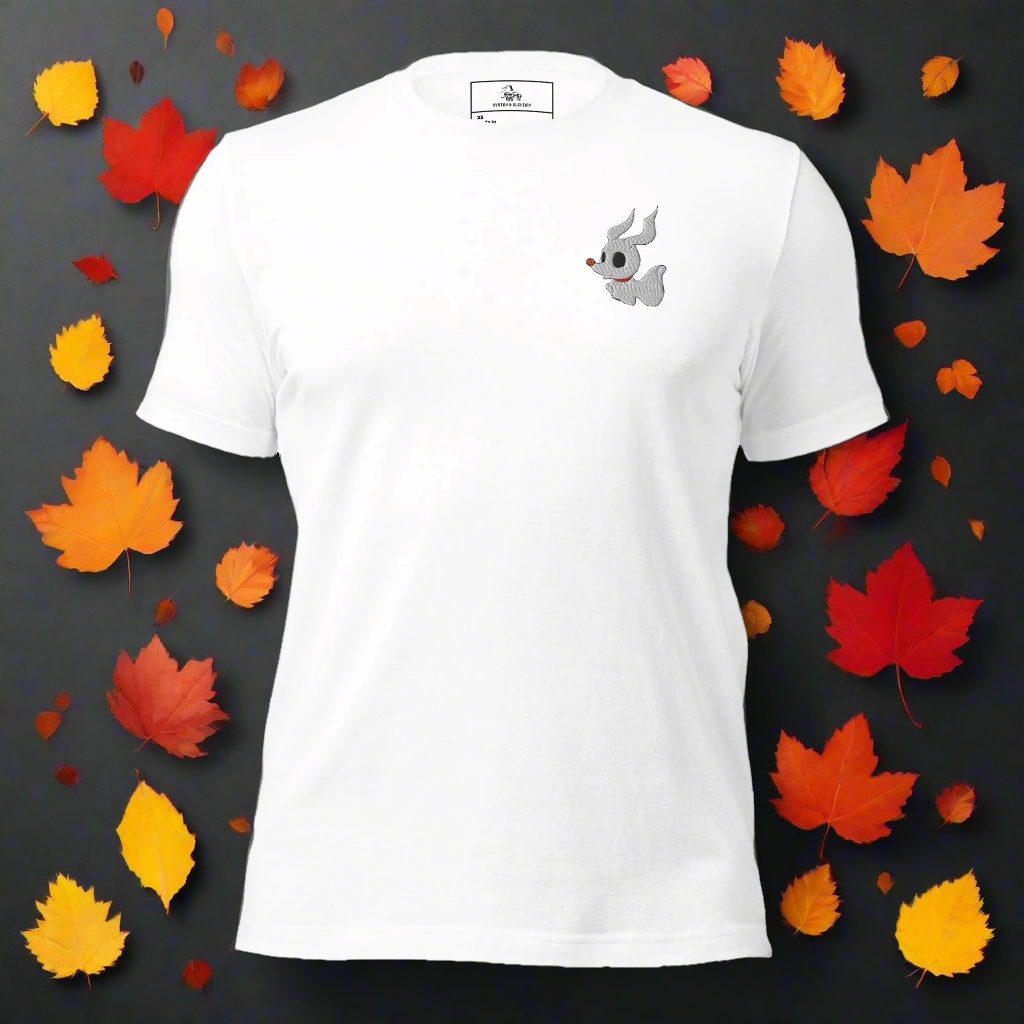 Zero | Airlume Cotton T-Shirt | Embroidered - Syntax & Alchemy