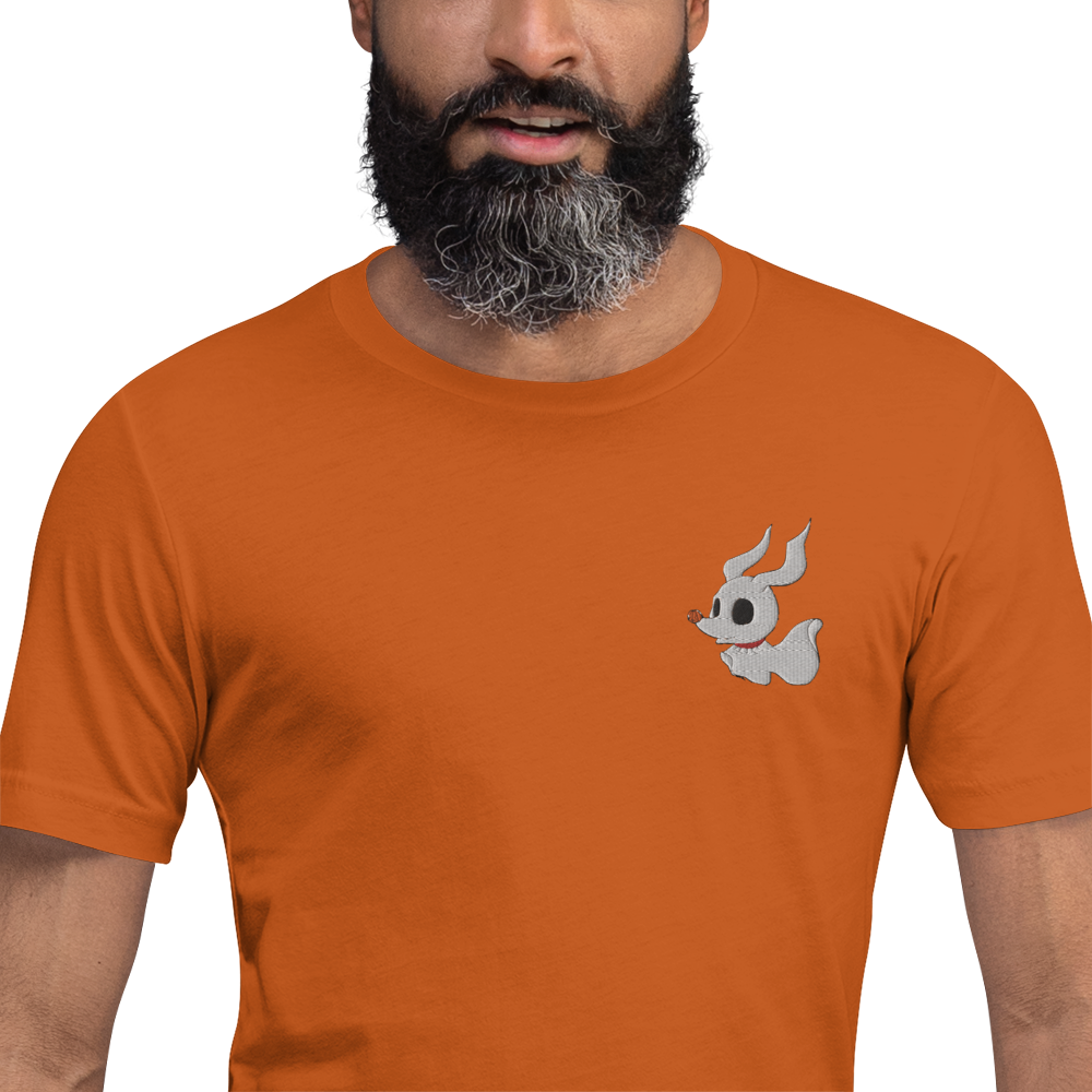 Zero | Airlume Cotton T-Shirt | Embroidered - Syntax & Alchemy