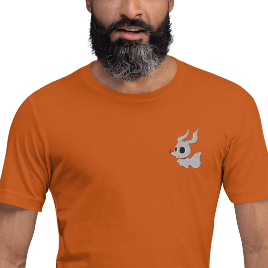 Zero | Airlume Cotton T-Shirt | Embroidered - Syntax & Alchemy