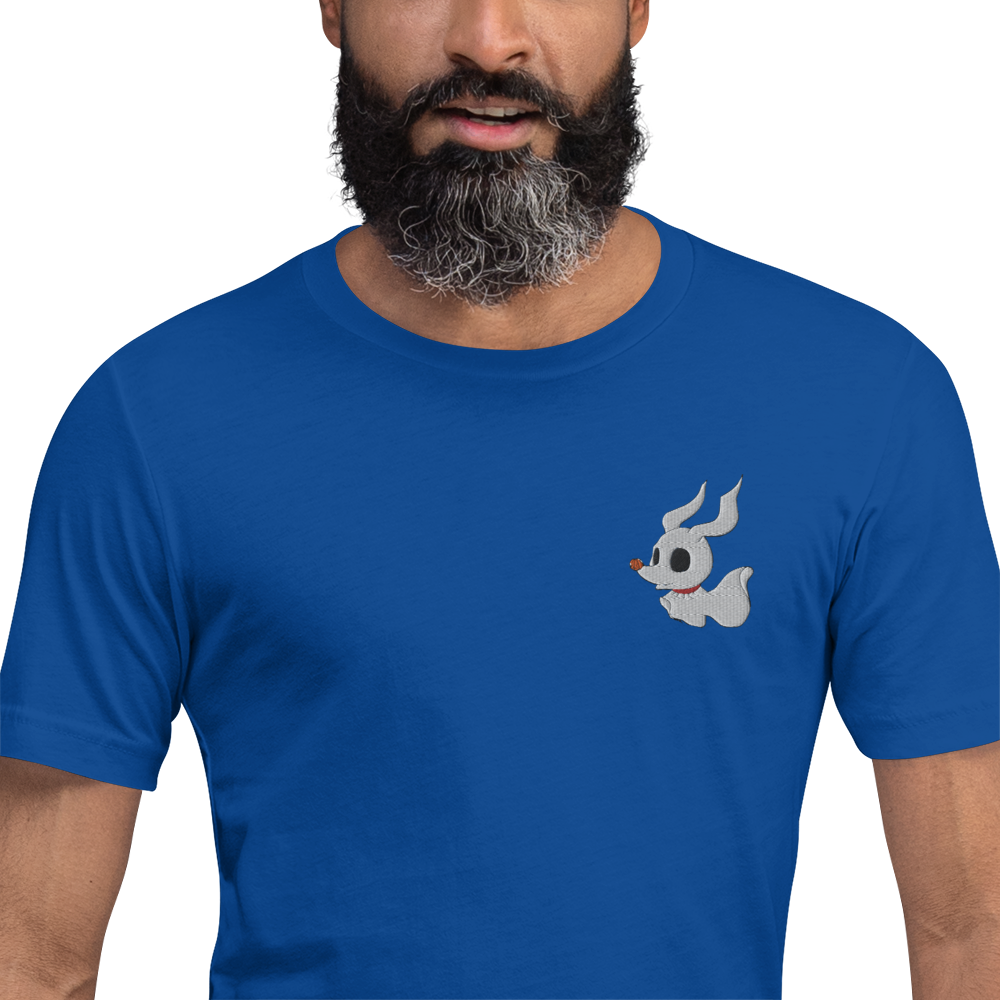 Zero | Airlume Cotton T-Shirt | Embroidered - Syntax & Alchemy