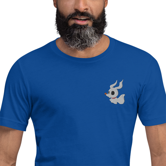 Zero | Airlume Cotton T-Shirt | Embroidered - Syntax & Alchemy