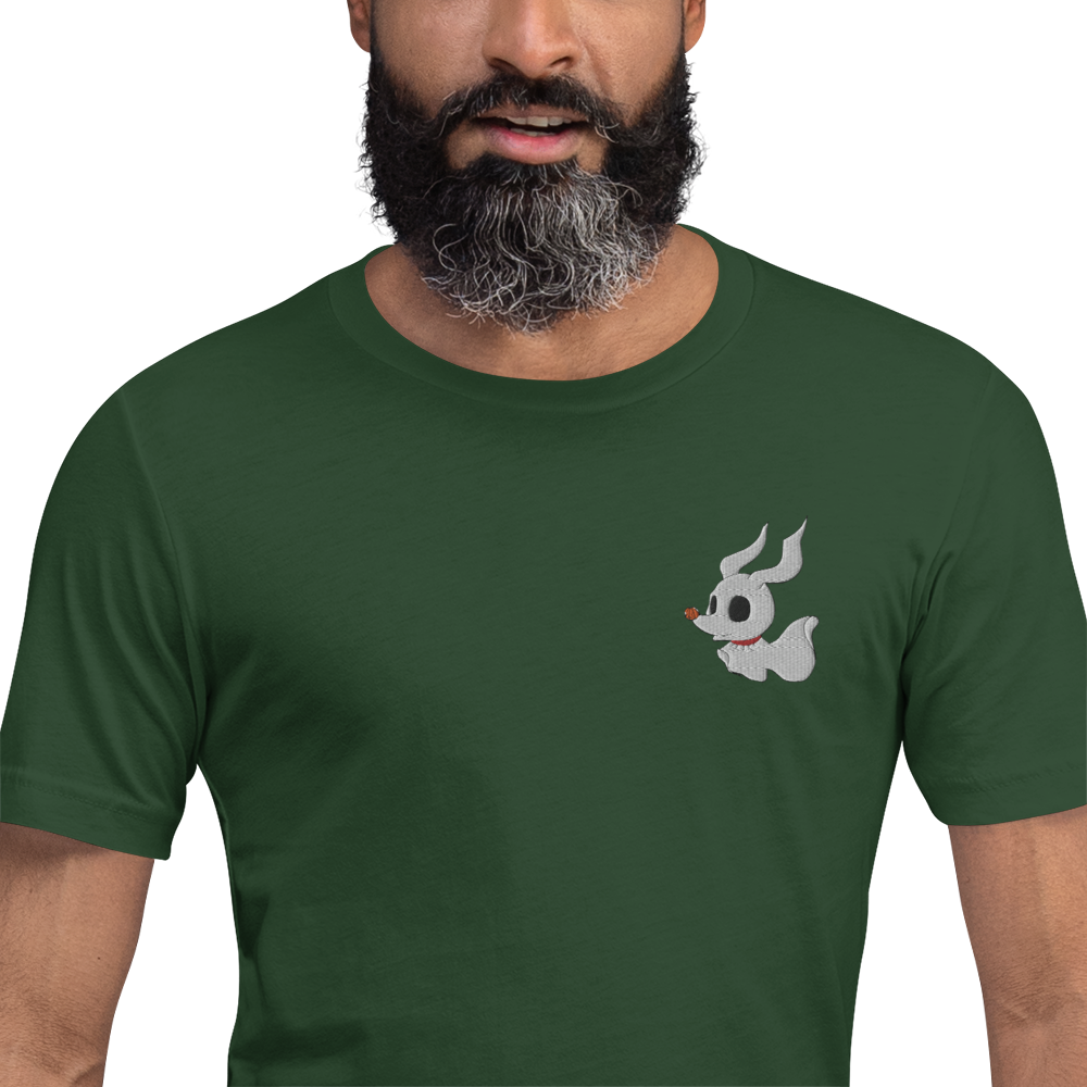 Zero | Airlume Cotton T-Shirt | Embroidered - Syntax & Alchemy