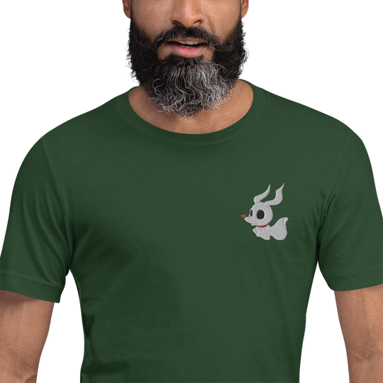 Zero | Airlume Cotton T-Shirt | Embroidered - Syntax & Alchemy