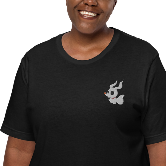 Zero | Airlume Cotton T-Shirt | Embroidered - Syntax & Alchemy