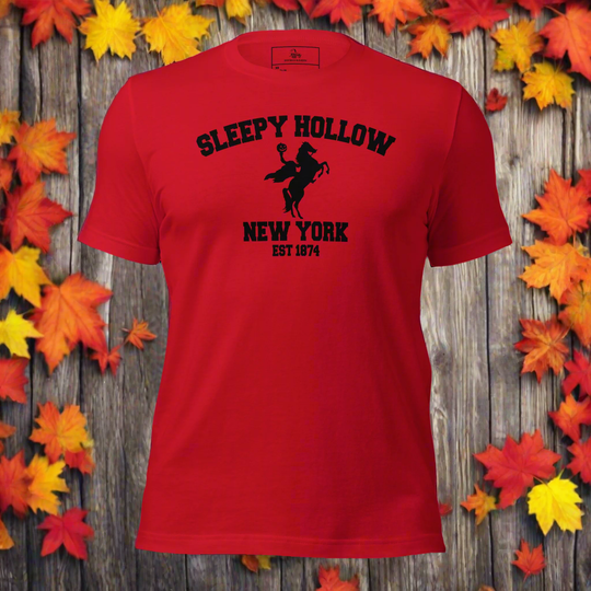 Sleepy Hollow | Airlume Cotton T-Shirt - Syntax & Alchemy