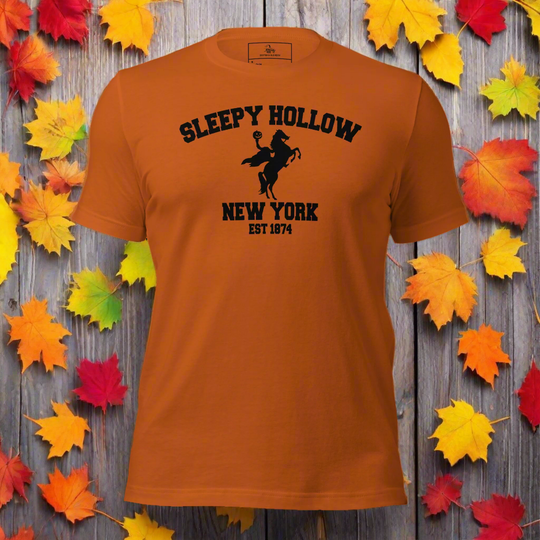Sleepy Hollow | Airlume Cotton T-Shirt - Syntax & Alchemy
