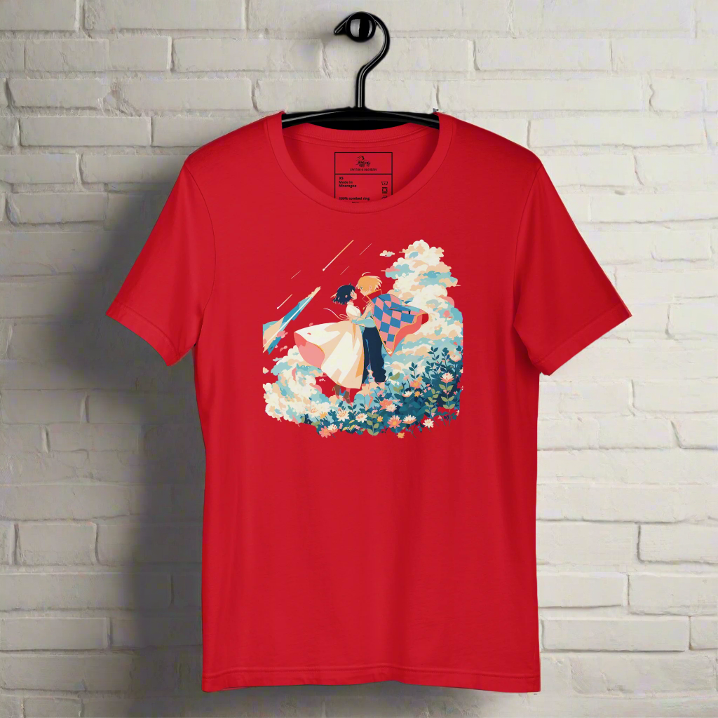 Howl & Sophie | Airlume Cotton T-Shirt - Syntax & Alchemy