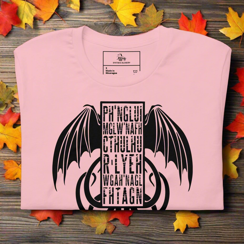 Cthulhu | Airlume Cotton T-Shirt - Syntax & Alchemy