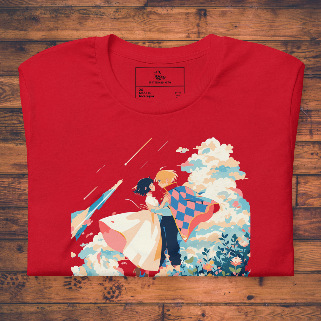Howl & Sophie | Airlume Cotton T-Shirt - Syntax & Alchemy