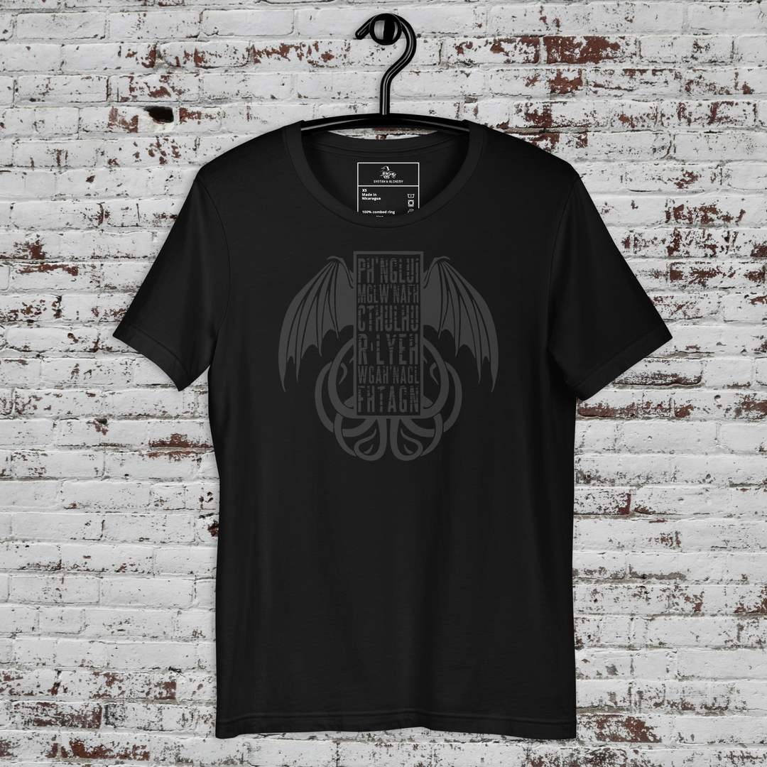 Cthulhu | Airlume Cotton T-Shirt - Syntax & Alchemy