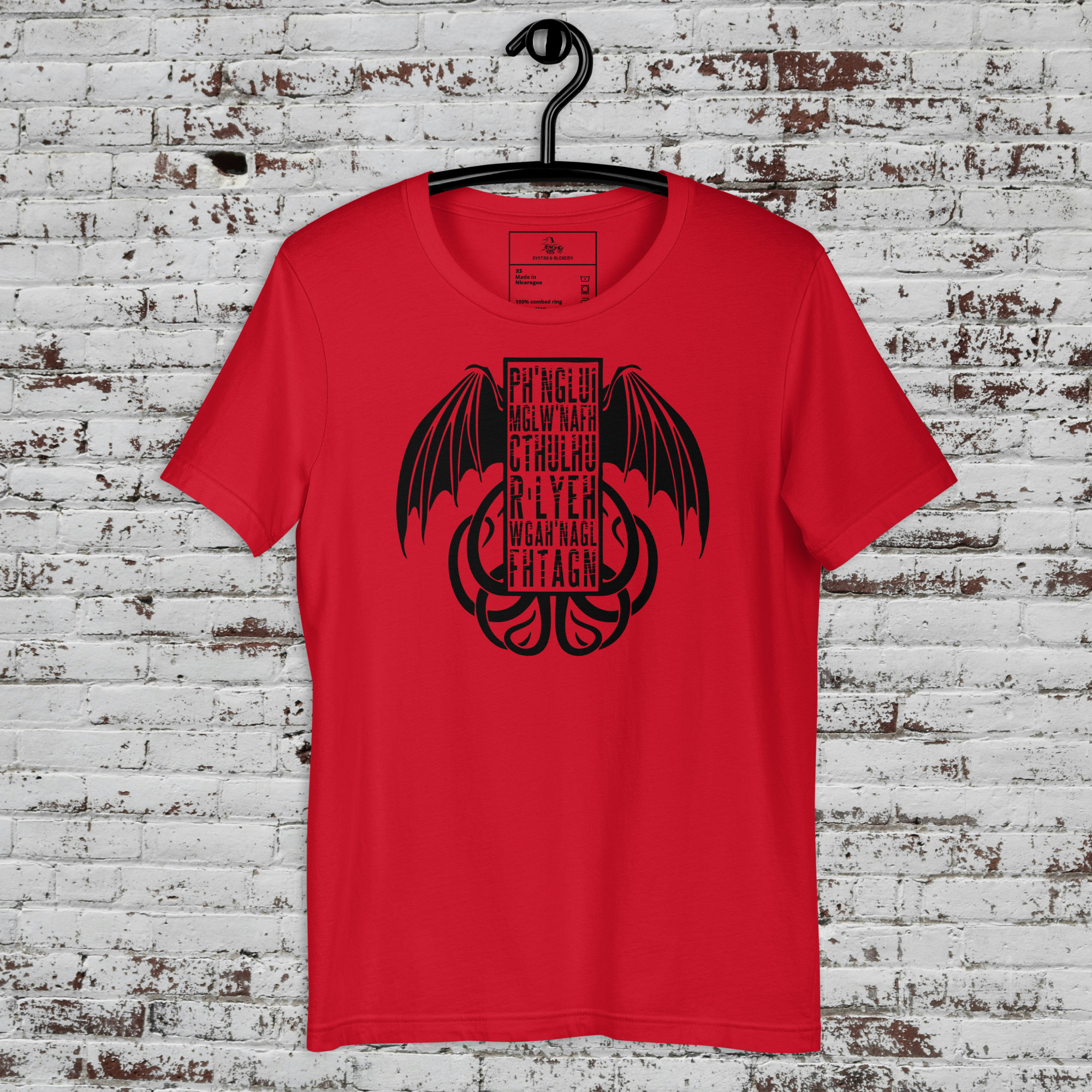 Cthulhu | Airlume Cotton T-Shirt - Syntax & Alchemy