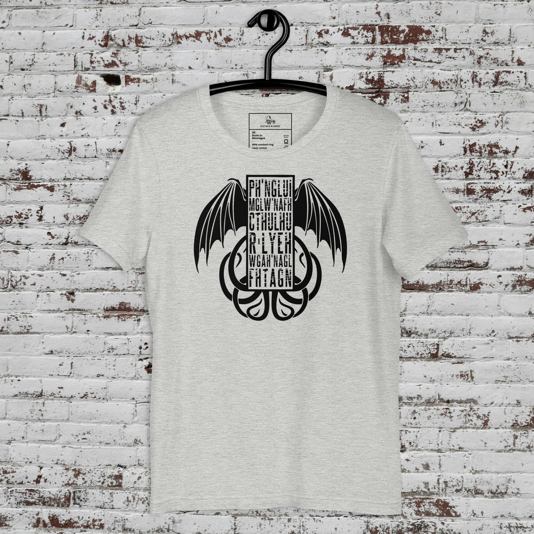 Cthulhu | Airlume Cotton T-Shirt - Syntax & Alchemy