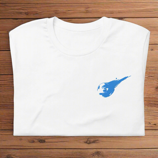 Jenova Meteor | Airlume Cotton T-Shirt | Embroidered - Syntax & Alchemy